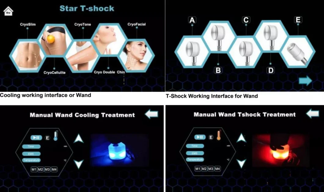 Newest Cryo Tshock Cryo Thermal EMS Therapy for Body Slimming