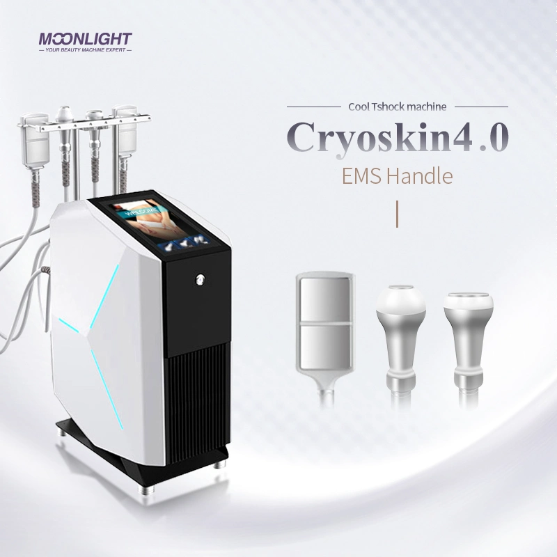 Newest Cryo Thermal EMS Cryoskin Tshock Hot and Cold Slimming Cellulite Reduction Physical Therapy Machine