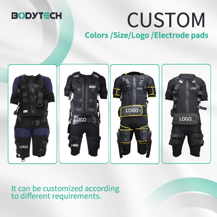 Bodytech Professional Microcurrent 20 Minute EMS Elektroden 1V2 Wireless EMS Fitness Vest EMS Suit Sets