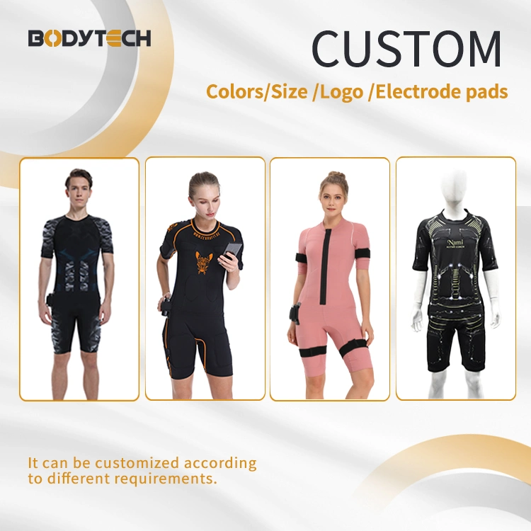 Home Use Muscular EMS Electrostimulation Suit Available in Custom Color