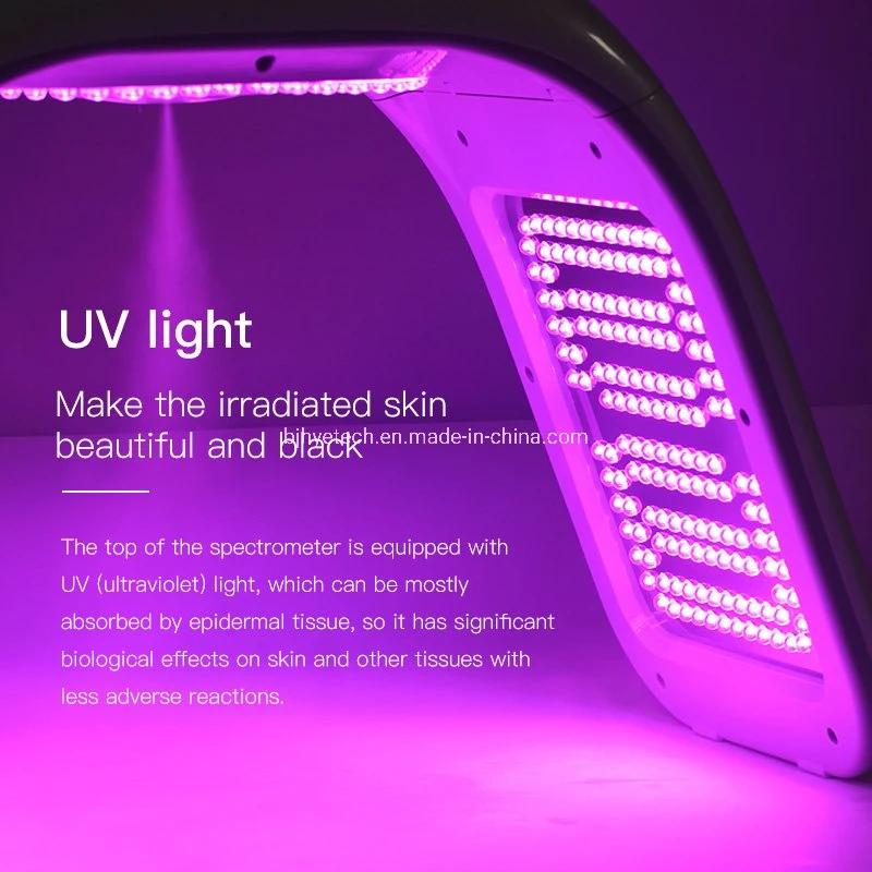 8 Color Facial Mask PDT Photo Bio Therapy Red Light Therapy LED Light Therapy Beauty Mask Spraying UV Light EMS Beauty