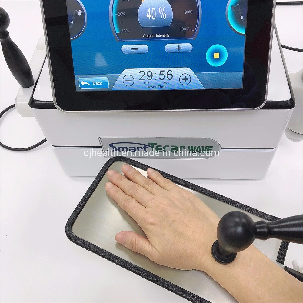 Best Selling Physical Therapy Smart Tecar Cet Ret Wave with Shock Wave and EMS Technology for Pain Relief, Male ED