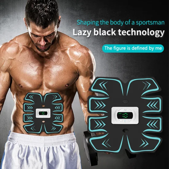 Tecnologia EMS intelligente, macchina portatile per la cura della bellezza del corpo in stile domestico, pasta per allenatori muscolari per addome, braccia e gambe