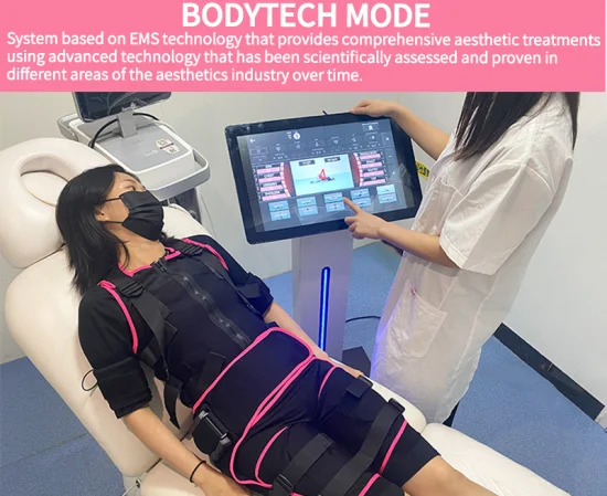 Bodytech Beauty Salon Dispositivo Consumo Calorie EMS Session Vest Migliora la cellulite Modellamento Body Wonder EMS Beauty Slimming Suit